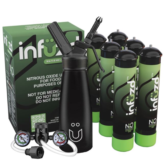 INFUZD 640G CYLINDER FLAVORED CHARGERS 6CT/ BOX