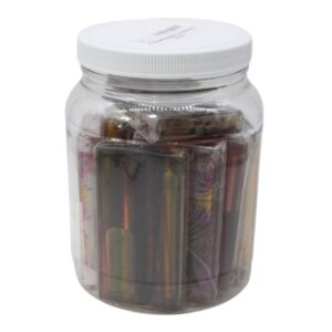 4” LARGE ACRYLIC DUGOUT 12CT/JAR 4'' LARGE ACRYLIC DUGOUT 12CT/JAR