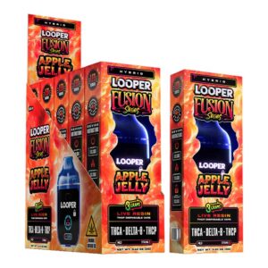 LOOPER FUSION D8 + THC-P 3GM DISPO 5CT/ BOX