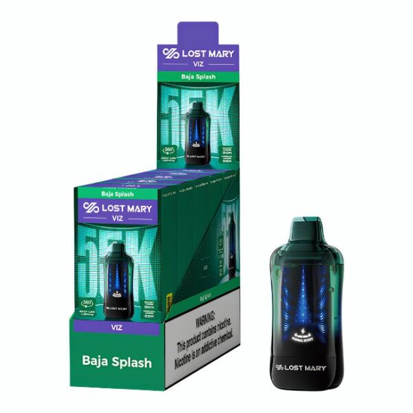 LOST MARY VIZ 5% DISPOSABLE (83.5ML) 55K PUFFS 5CT/ BOX