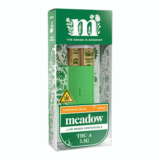 MEADOW THC-A LIVE ROSIN 3.5GM DISPO 6CT/ BOX