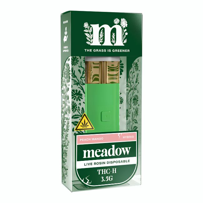 MEADOW THC-H LIVE ROSIN 3.5GM DISPO 6CT/ BOX