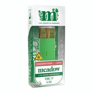 MEADOW THC-P LIVE ROSIN 3.5GM DISPO 6CT/ BOX MEADOW THC-P LIVE ROSIN 3.5GM DISPO 6CT/ BOX