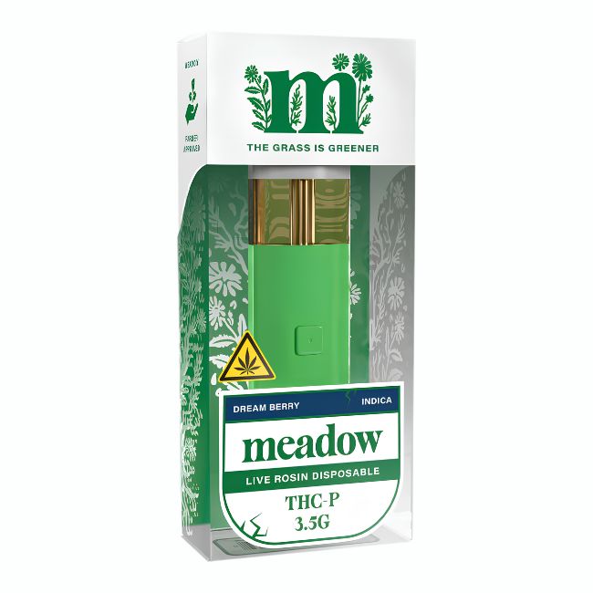 MEADOW THC-P LIVE ROSIN 3.5GM DISPO 6CT/ BOX