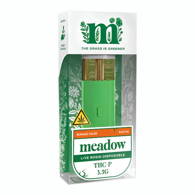 MEADOW THC-P LIVE ROSIN 3.5GM DISPO 6CT/ BOX
