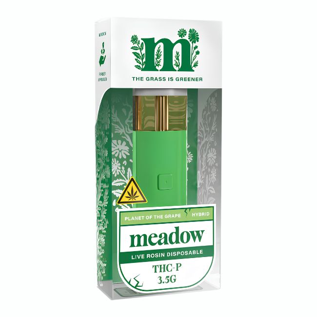 MEADOW THC-P LIVE ROSIN 3.5GM DISPO 6CT/ BOX