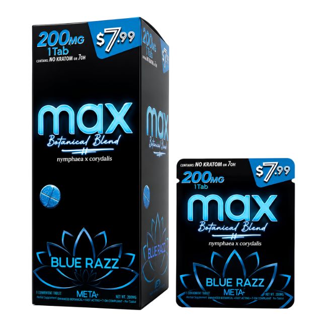 META TABZ MAX BOTANICAL BLEND 200MG PER TABLET 1CT/ 30PK (PRE PRICED $7.99)