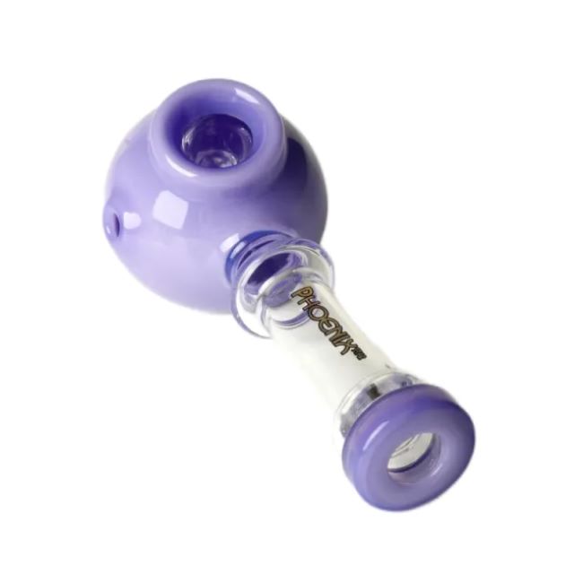 PHOENIX GLASS 4.5" SPOON DESIGN HAND PIPE