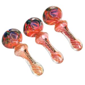 PGP29 PHOENIX GLASS 5'' FANCY COLOR FULL HAND PIPE