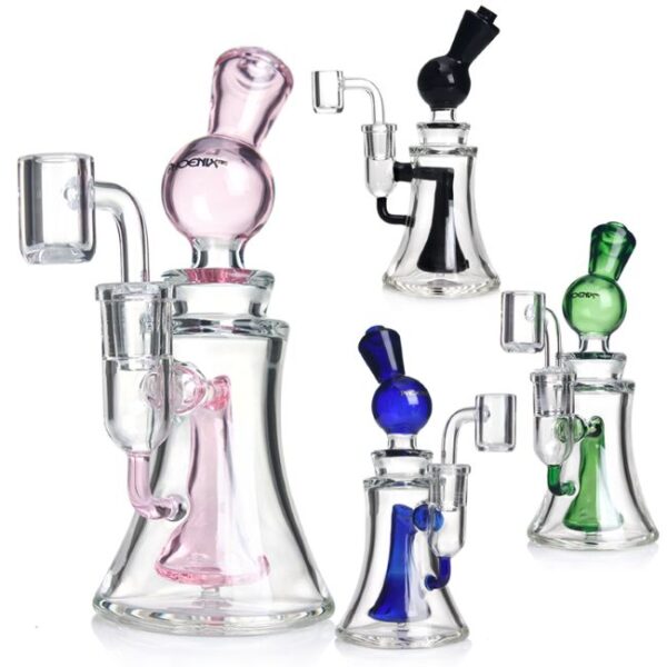 7.5'' PHOENIXSTAR GLASS FANCY WATER PIPE
