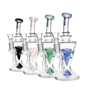 PHX967 PHOENIX GLASS 8.5'' FANCY RECYCLE WATER PIPE