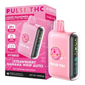 PULSE THC THC-A LIQUID DIAMONDS D9 + THC-P + HHC-P 5GM DISPO 5CT/ BOX