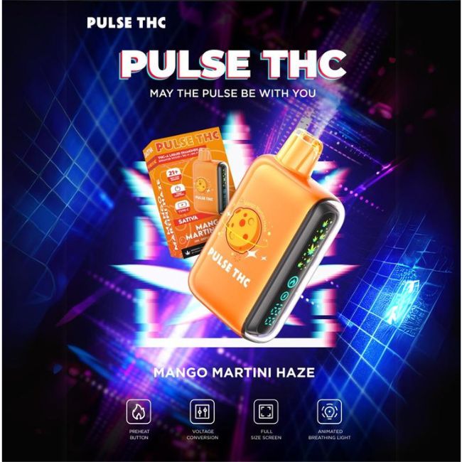 PULSE THC THC-A LIQUID DIAMONDS D9 + THC-P + HHC-P 5GM DISPO 5CT/ BOX