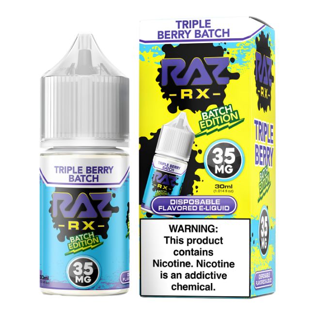 RAZ BATCH EDITION SALT E LIQUID 30ML BOTTLE