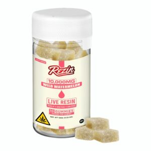 REZIN THCP+D9-THC+D8-THC LIVE RESIN 10,000MG GUMMIES 10CT/ JAR