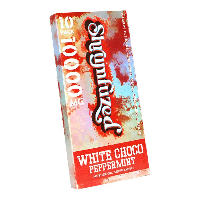 SHRUMFUZED MUSHROOM CHOCOS 10,000MG 10CT/5PK BOX