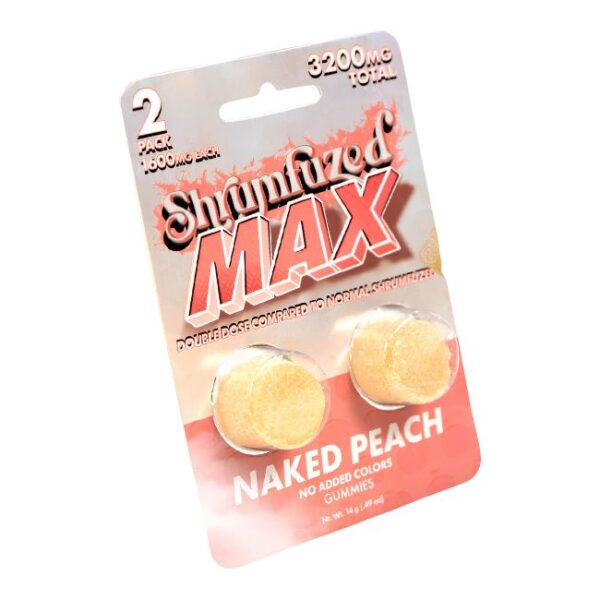 SHRUMFUZED MAX DOUBLE DOSE MUSHROOM GUMMIES 3200MG 2CT/10PK BOX