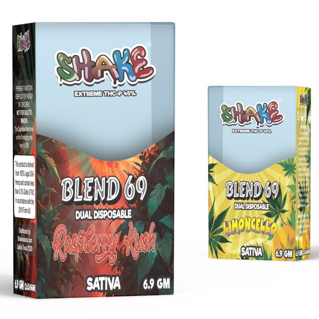 SHAKE BLEND 69 EXTREME THC-P 45% 6.9GM DISPO 6CT/ BOX