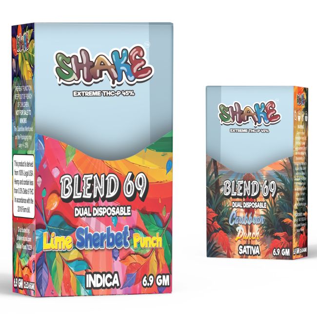 SHAKE BLEND 69 EXTREME THC-P 45% 6.9GM DISPO 6CT/ BOX