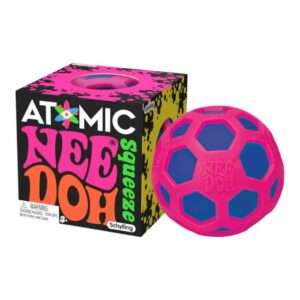 SQUISHY NEEDOH ATOMIC BALL SENSORY FIDGET TOY 1CT
