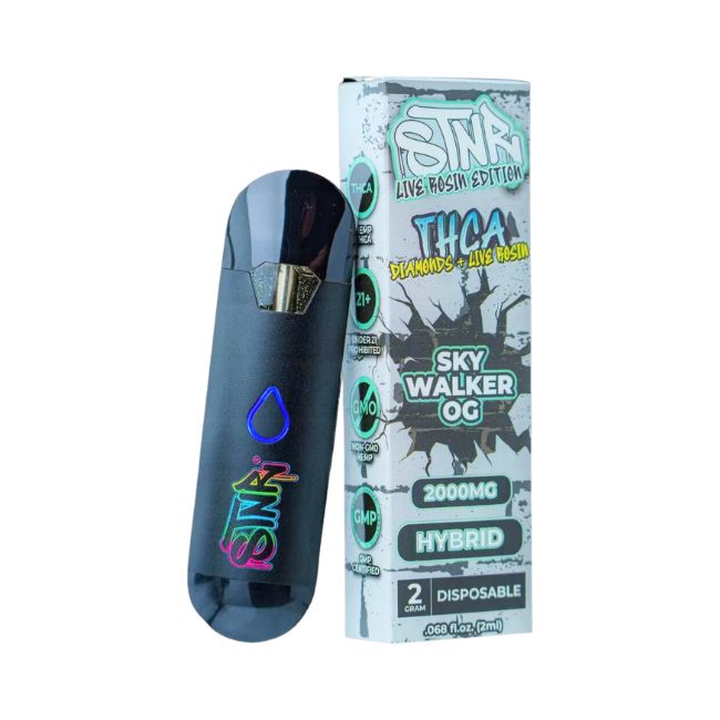 STNR THCA DIAMONDS + LIVE ROSIN EDITION 2GM DISPO 6CT/ BOX