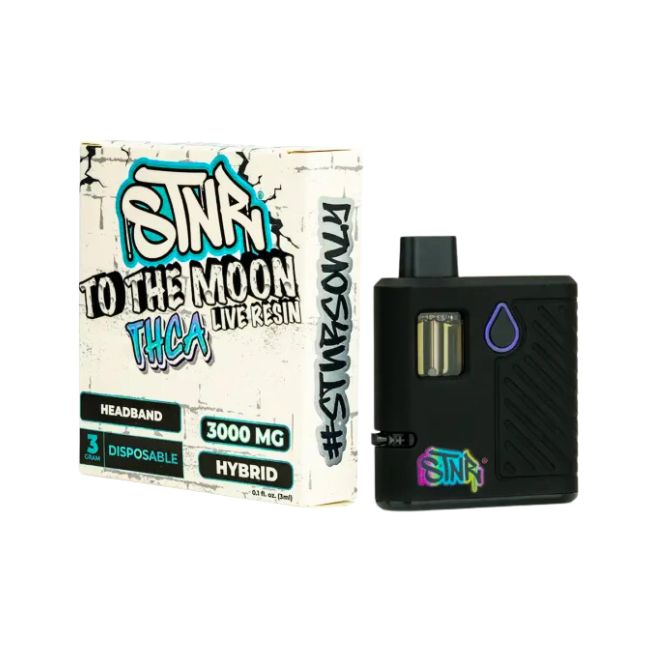 STNR TO THE MOON LIVE RESIN THCA 3GM DISPO 6CT/ BOX