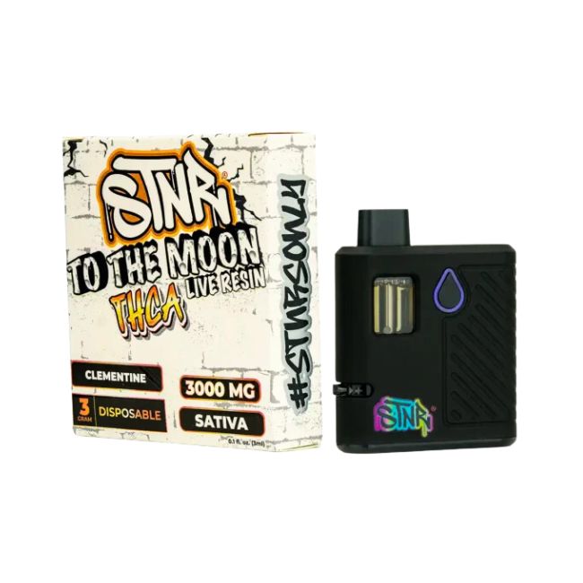 STNR TO THE MOON LIVE RESIN THCA 3GM DISPO 6CT/ BOX