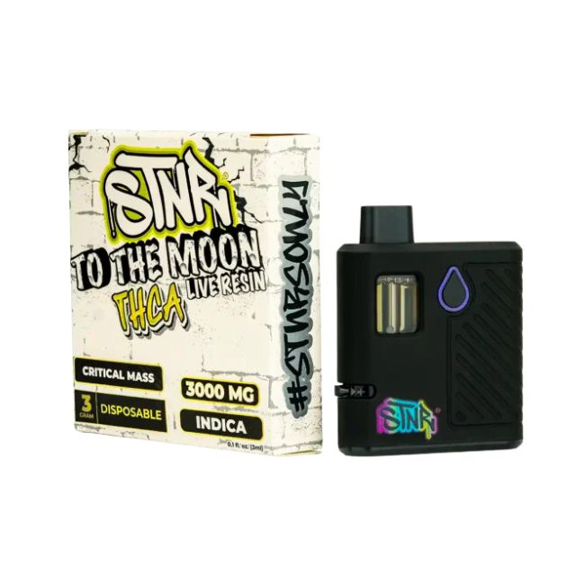 STNR TO THE MOON LIVE RESIN THCA 3GM DISPO 6CT/ BOX