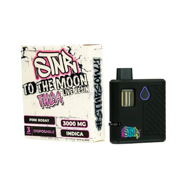 STNR TO THE MOON LIVE RESIN THCA 3GM DISPO 6CT/ BOX