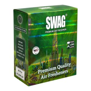 SWAG PREMIUM QUALITY AIR FRESHNER 48CT/ DISPLAY SWAG PREMIUM QUALITY AIR FRESHNER 48CT/ DISPLAY