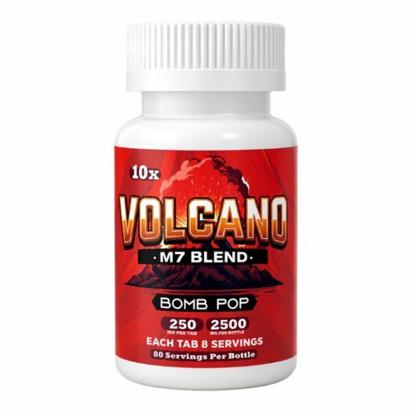 VOLCANO 7-OH + MGM M7 BLEND 250MG PER TABLET 10CT/ JAR