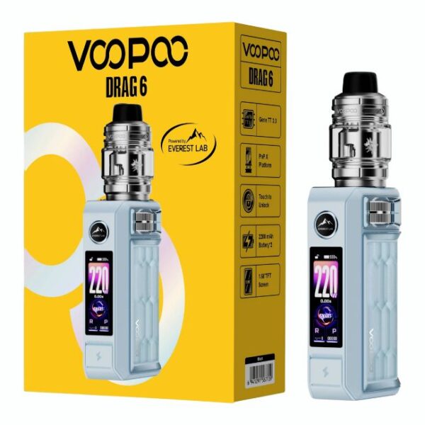 VOOPOO DRAG 6 2200mAH 5ML STARTER KIT