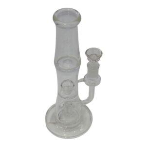 11.'' BOROSILICATE GLASS FANCY WATER PIPE