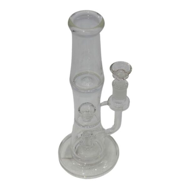 11.'' BOROSILICATE GLASS FANCY WATER PIPE