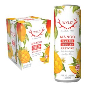 WYLD HEMP 10MG THC : CBG SPARKLING WATER 4CT/ PACK WYLD HEMP 10MG THC : CBG SPARKLING WATER 4CT/ PACK
