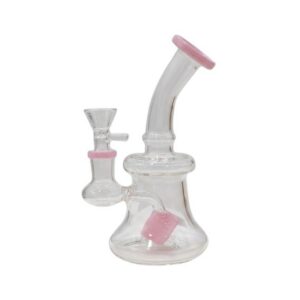 JYDB036 6'' CLEAR FANCY WATER PIPE