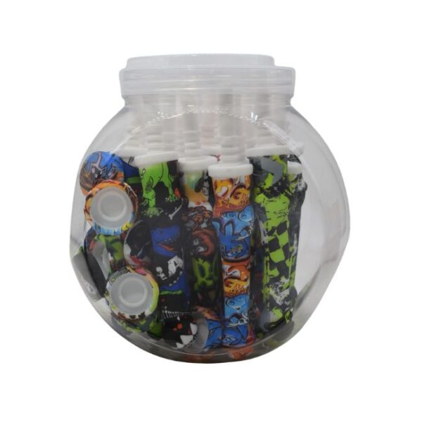 10MM COLOR FULL CILICON NECTOR COLLECTOR 18CT JAR