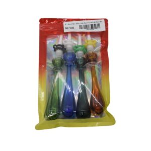 NC1225 5.5'' 10MM RIM COLOR TUBE CERAMIC NAIL NECTOR COLLECTOR