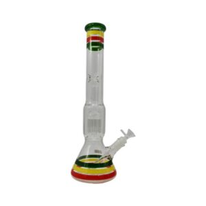 WPM860 18'' RASTA COLOR BEAKER WATER PIPE