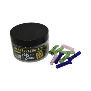 WPM889 BABY STONER GLASS FILTER TIP 50CT/ JAR