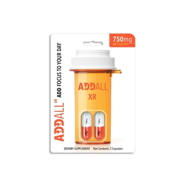 ADDALL XR BRAIN BOOSTER ENERGY SUPPLEMENT 12CT/ BOX