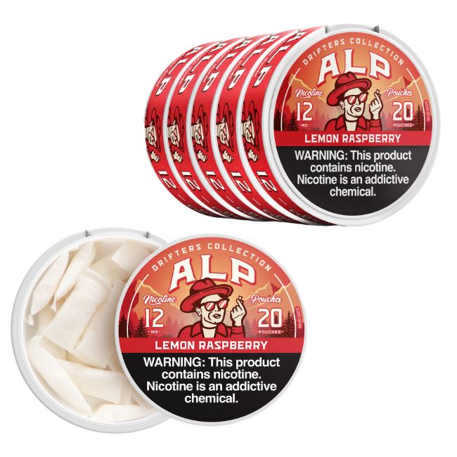 ALP DRIFTERS NIC - 5 CANS / PACK "20 POUCHES PER CAN"