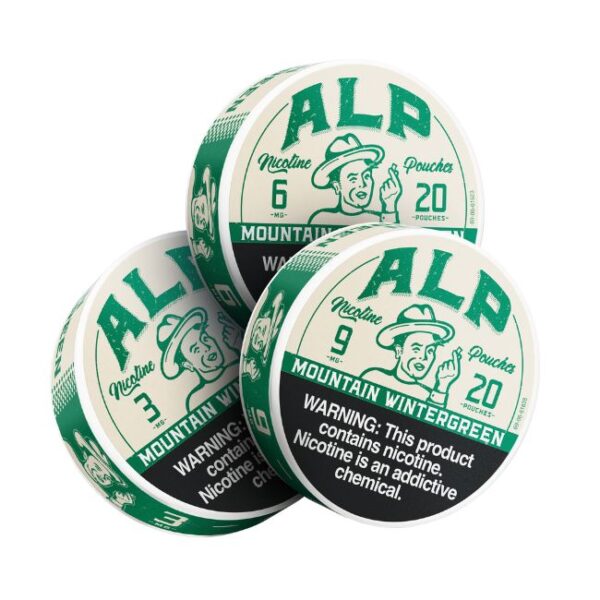 ALP NIC - 5 CANS / PACK "20 POUCHES PER CAN"