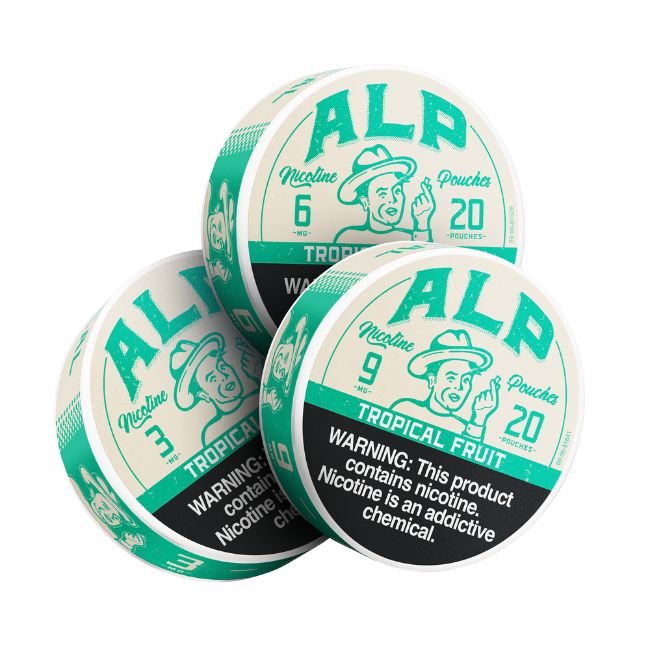 ALP NIC - 5 CANS / PACK "20 POUCHES PER CAN"