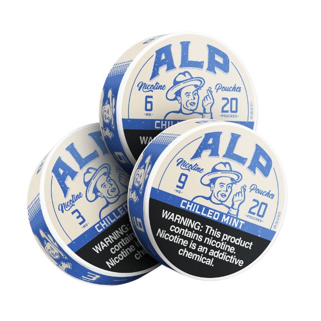 ALP NIC - 5 CANS / PACK "20 POUCHES PER CAN"