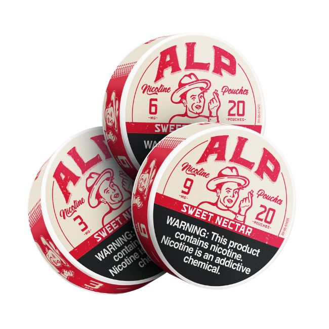 ALP NIC - 5 CANS / PACK "20 POUCHES PER CAN"
