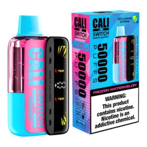CALI SWITCH 5% DUAL MODE DISPOSABLE KIT (77.50ML) 50K PUFFS 5CT/ BOX