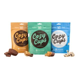 CANNAAID D9 THC 50MG COZY CUPS CHOCOLATES 10CT/ BOX