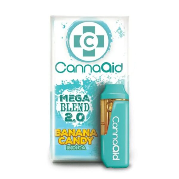 CANNAAID MEGA BLEND 2.0 D8 + D9 + THCV + THCP 2GM DISPO 5CT/ BOX