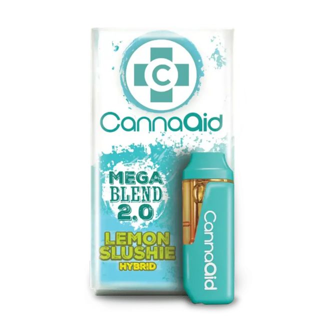 CANNAAID MEGA BLEND 2.0 D8 + D9 + THCV + THCP 2GM DISPO 5CT/ BOX